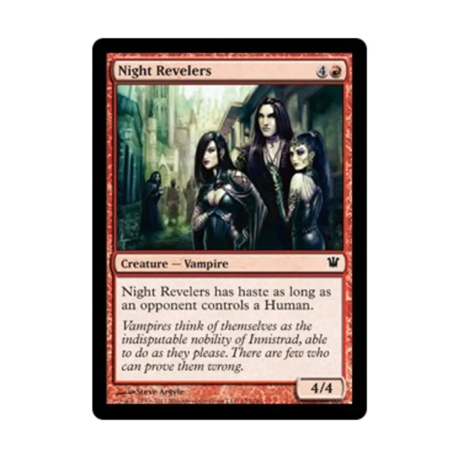 CCG Ночные гуляки (С) (Фольга), MTG - Innistrad
CCG Ночные гуляки (С) (Фольга), MTG - Innistrad