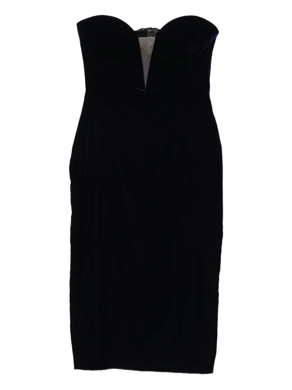 Бархатное платье без бретелей TOM FORD, синий
Бархатное платье без бретелей TOM FORD, синий