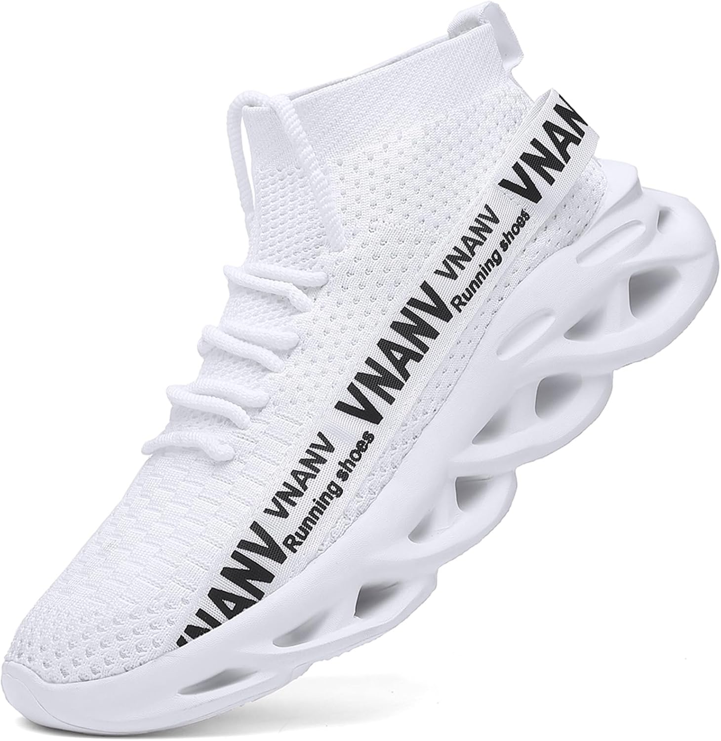 Мужские модные кроссовки для ходьбы, легкие и дышащие - кроссовки носочного типа из сетки для зала, повседневной носки, бега, тренировок, спортивные слипоны Vnanv, белый
Мужские модные кроссовки для ходьбы, легкие и дышащие - кроссовки носочного типа из сетки для зала, повседневной носки, бега, тренировок, спортивные слипоны Vnanv, белый