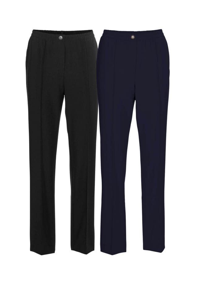 Короткий размер: брюки не мнется в упаковке 2 шт. Goldner, мультиколор
Короткий размер: брюки не мнется в упаковке 2 шт. Goldner, мультиколор