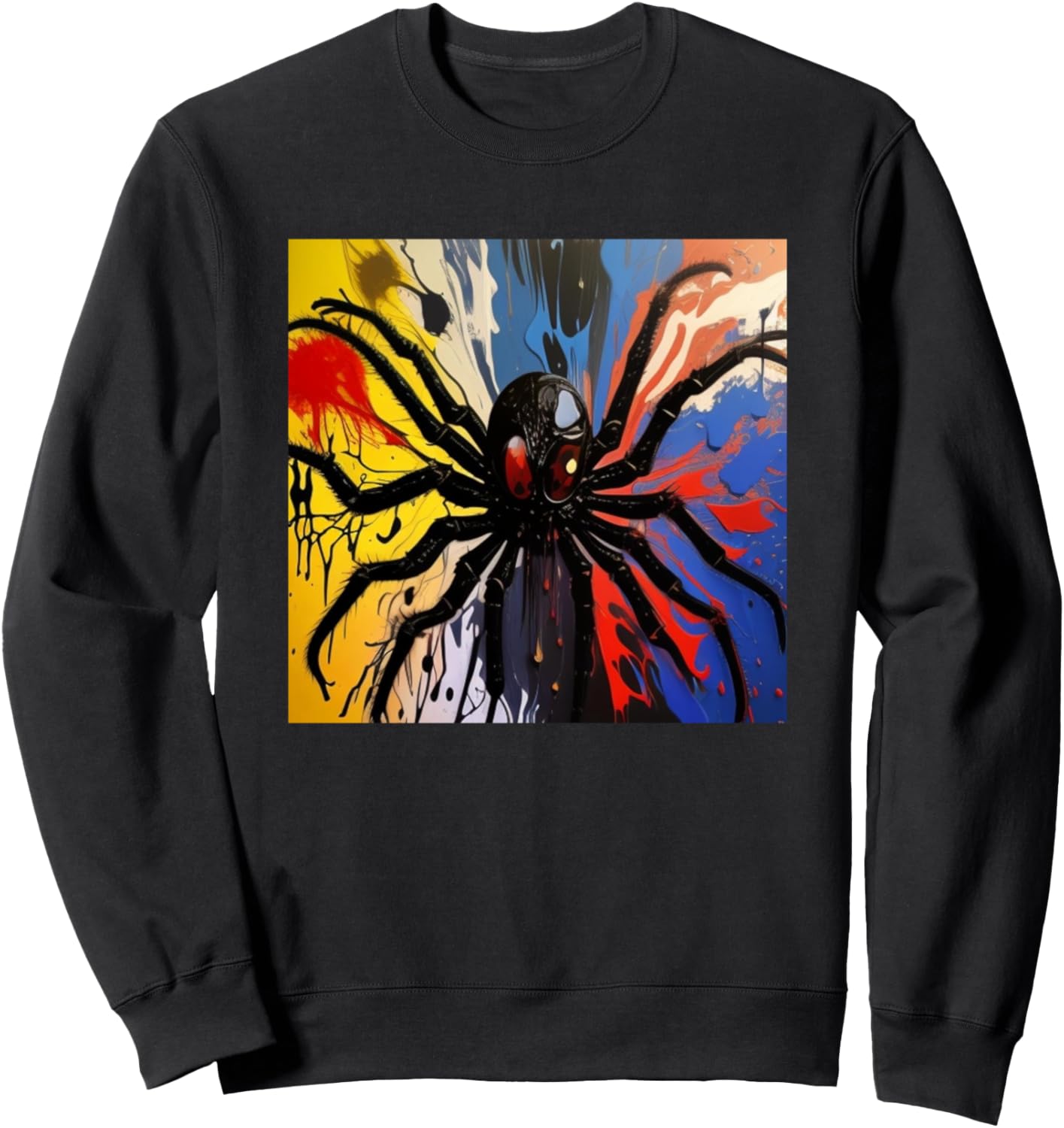 Красочный силуэт паука, толстовка для любителей пауков Spider - Art Merch Men Women Kids Boys Girls Gift, черный
Красочный силуэт паука, толстовка для любителей пауков Spider - Art Merch Men Women Kids Boys Girls Gift, черный