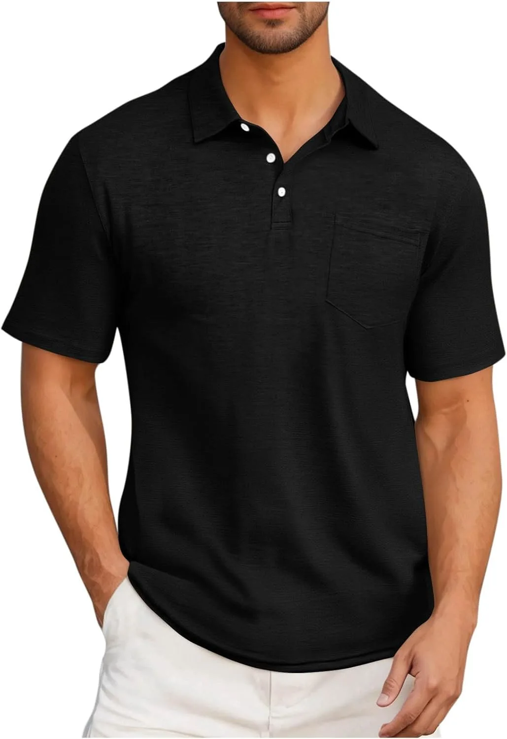 Мужская футболка Retro Pocket с карманом и воротником
Мужская футболка Retro Pocket с карманом и воротником