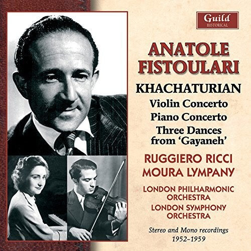 CD диск Ricci / Lympany / London Philharmonic Orch: Khachaturian 1952-59
CD диск Ricci / Lympany / London Philharmonic Orch: Khachaturian 1952-59