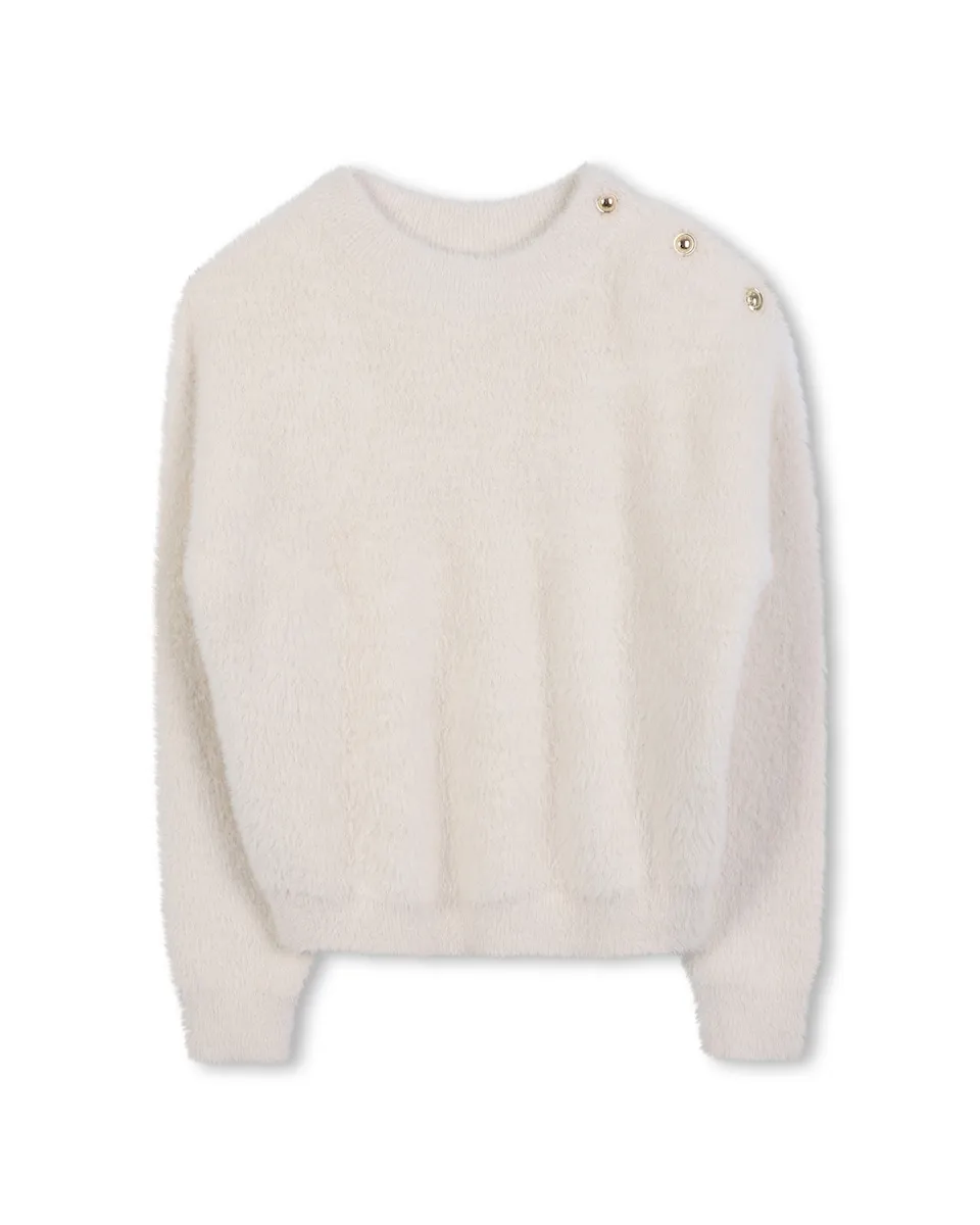 Детский джемпер естественного цвета с длинными рукавами Michael Kors
Детский джемпер естественного цвета с длинными рукавами Michael Kors