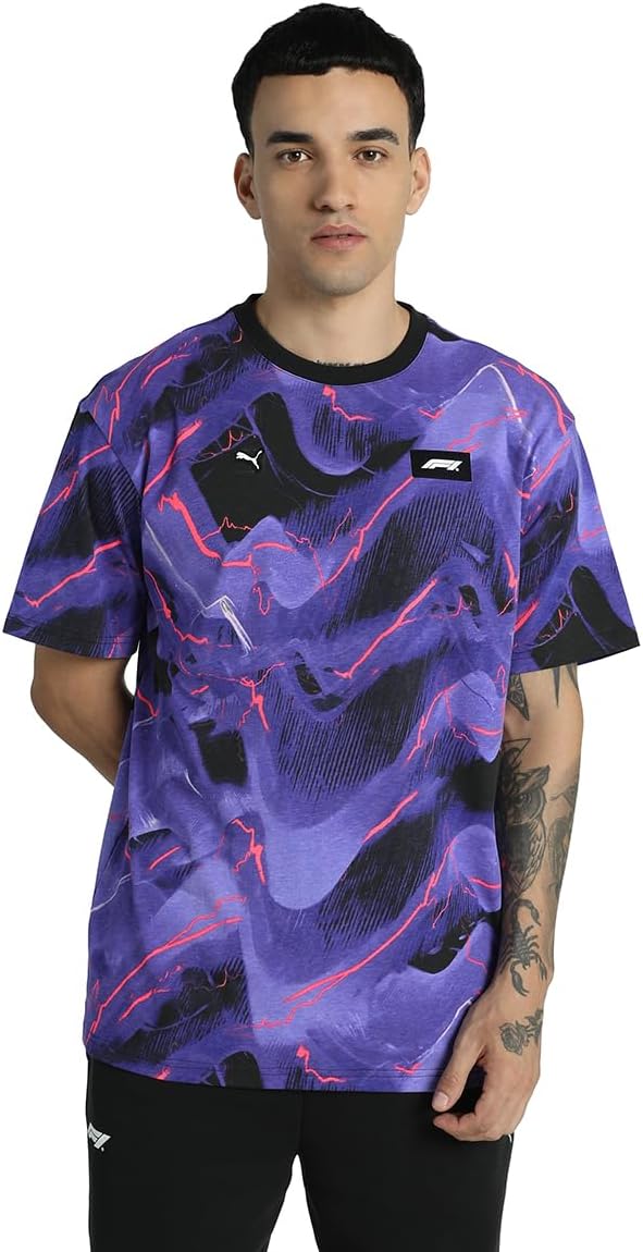 Мужская футболка PUMA F1 Neon Energy AOP с коротким рукавом (625739), черный
Мужская футболка PUMA F1 Neon Energy AOP с коротким рукавом (625739), черный