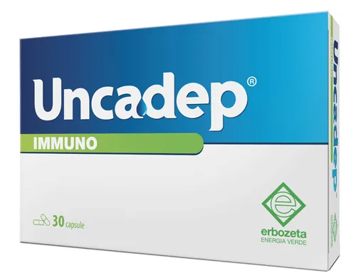 Erbozeta Uncadep Immuno 30 капсул для иммунной защиты
Erbozeta Uncadep Immuno 30 капсул для иммунной защиты
