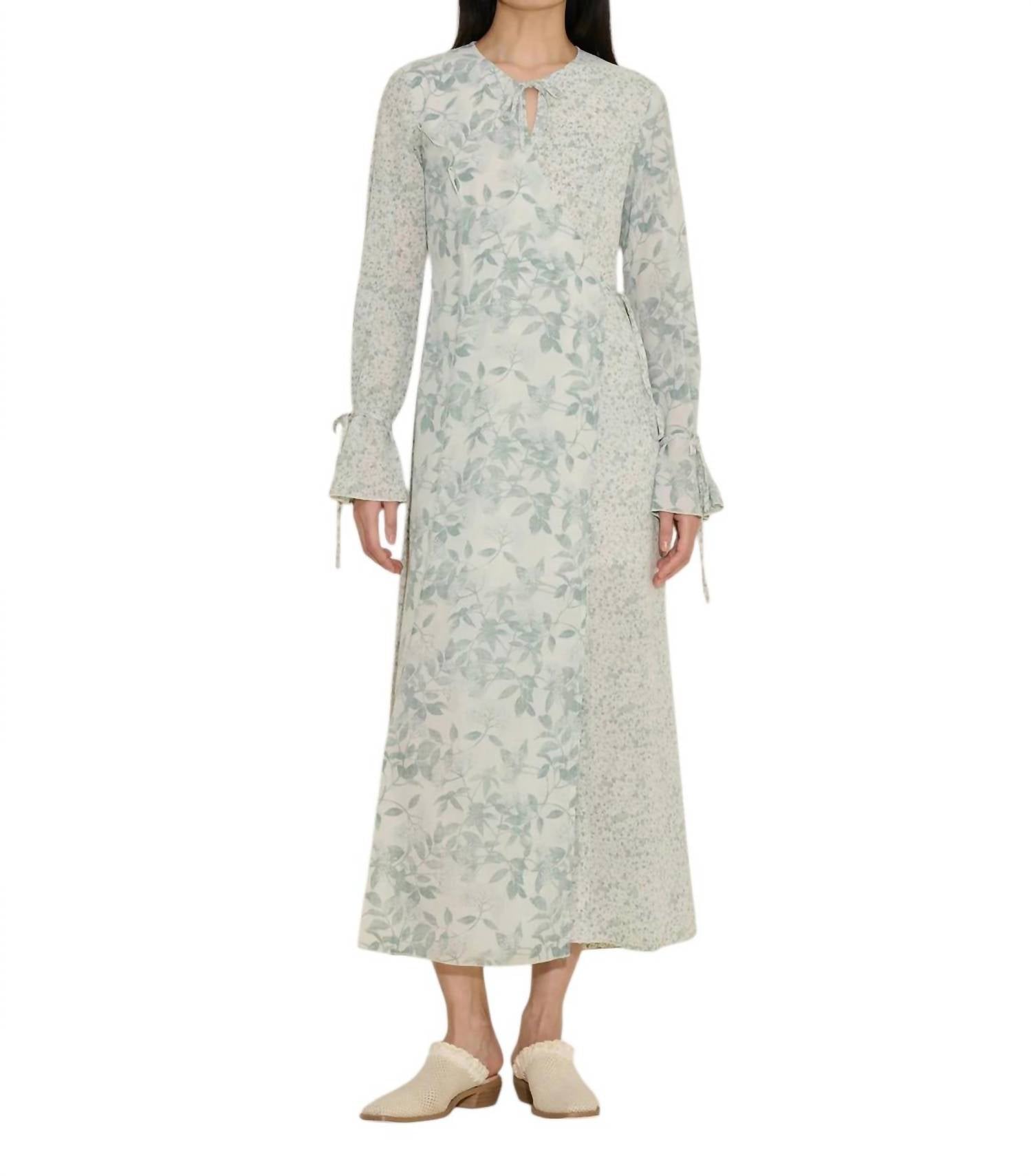 Платье Валери в зеленом миксе Holzweiler
Платье Валери в зеленом миксе Holzweiler