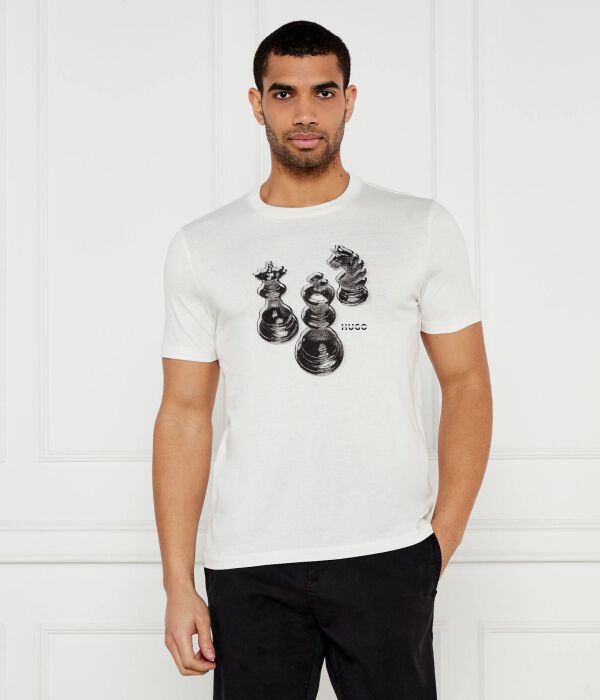 Футболка Hugo хлопковая с рисунком, белый
Футболка Hugo хлопковая с рисунком, белый
