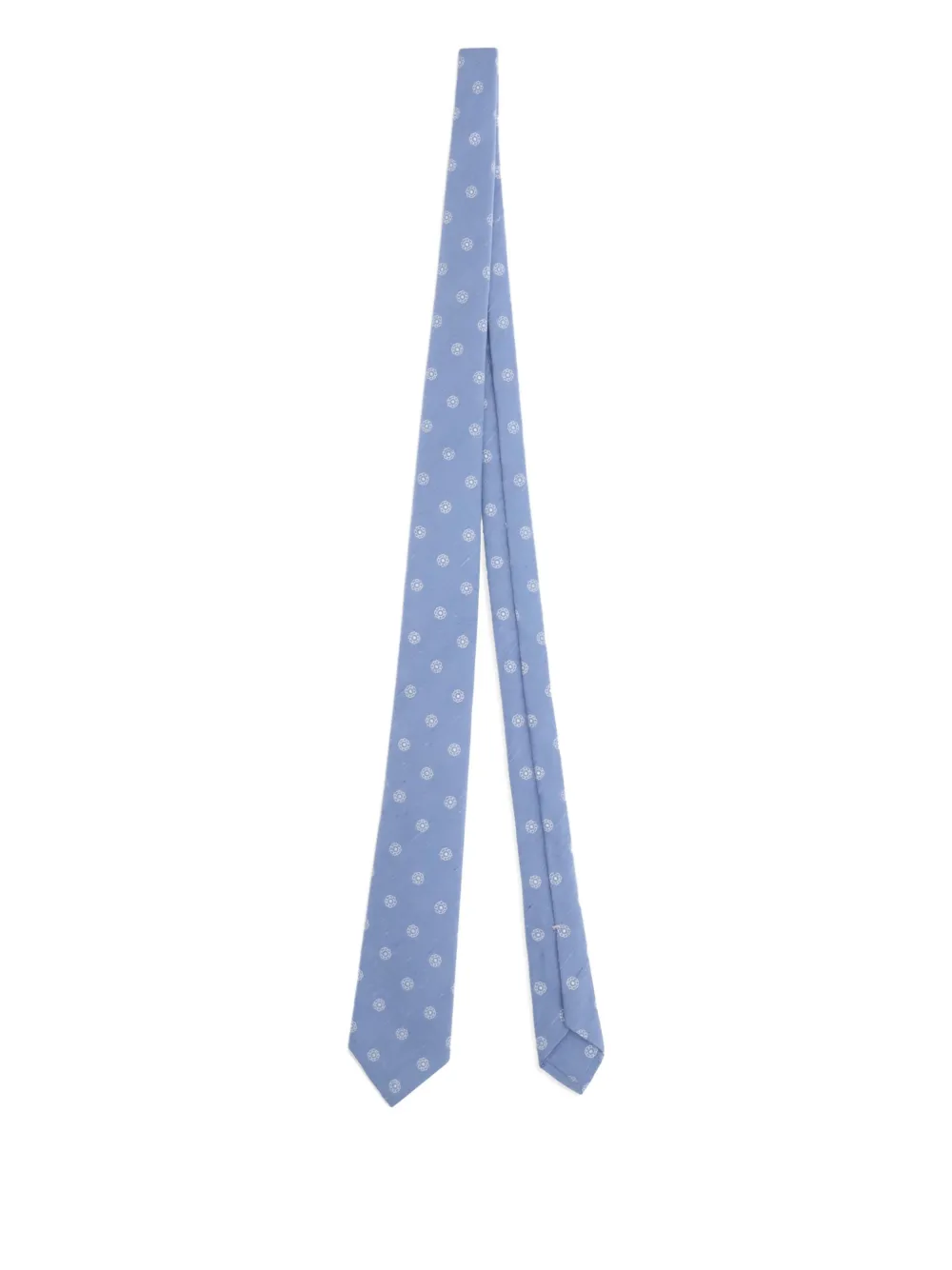 Шелковый галстук с узором Kiton, синий
Шелковый галстук с узором Kiton, синий