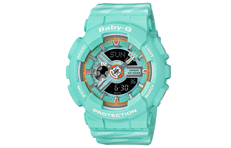 Женские часы BABY-G BA-110CH-3A зеленые CASIO
Женские часы BABY-G BA-110CH-3A зеленые CASIO