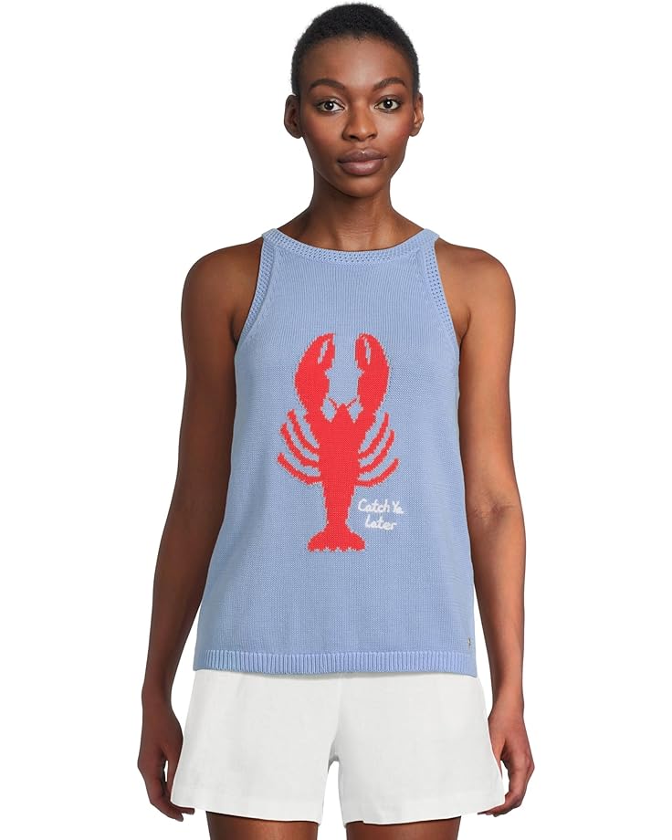Свитер Lilly Pulitzer Emra Sweater Tank, цвет Jacaranda Blue Lobster Jacquard
Свитер Lilly Pulitzer Emra Sweater Tank, цвет Jacaranda Blue Lobster Jacquard