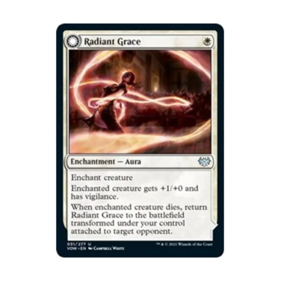 CCG Сияющая благодать (U), MTG - Innistrad: Crimson Vow 
CCG Сияющая благодать (U), MTG - Innistrad: Crimson Vow