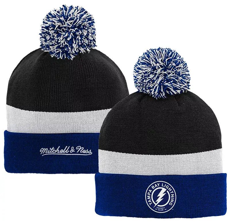 Темно-синяя вязаная шапка NHL Youth Tampa Bay Lightning Stripe Mitchell & Ness
Темно-синяя вязаная шапка NHL Youth Tampa Bay Lightning Stripe Mitchell & Ness