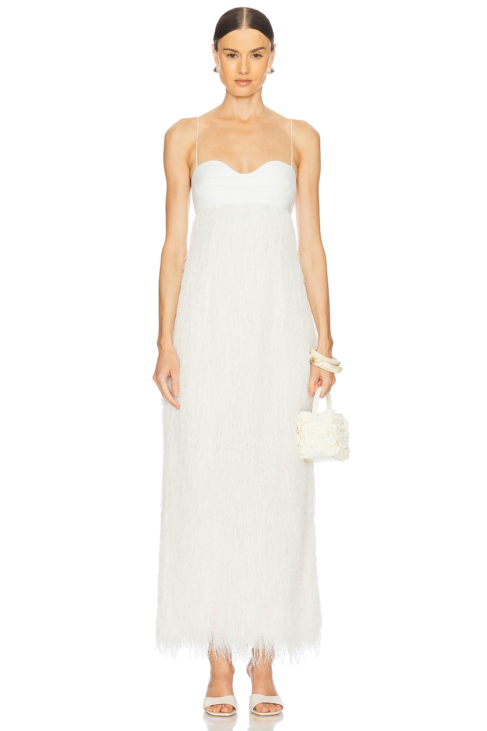 Длинное платье с бахромой Selene Clea, parchment
Длинное платье с бахромой Selene Clea, parchment