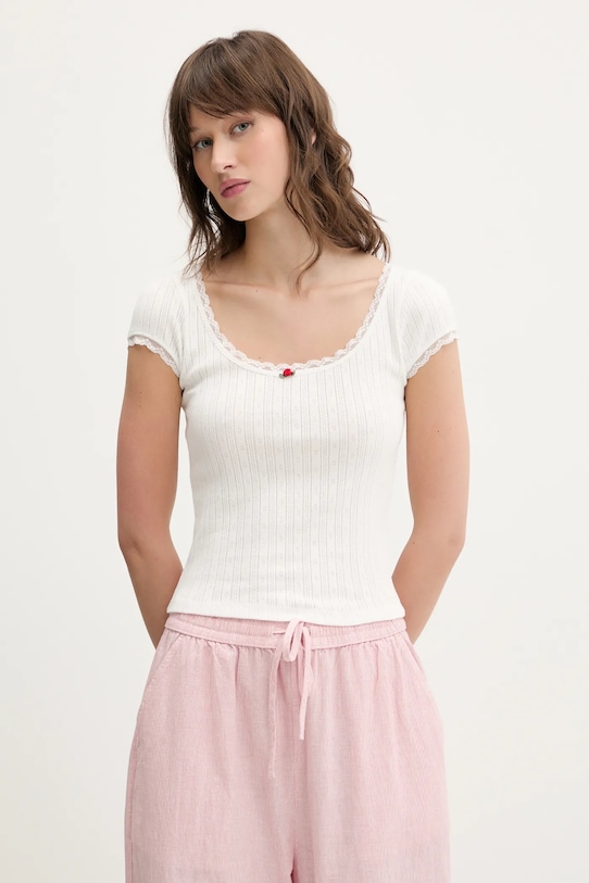 Хлопковая футболка Tommy Jeans, белый
Хлопковая футболка Tommy Jeans, белый