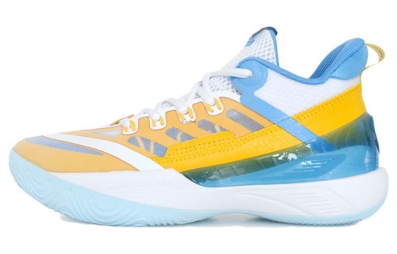 Баскетбольные кроссовки мужские с низким верхом желтые/синие 361°
Баскетбольные кроссовки мужские с низким верхом желтые/синие 361°