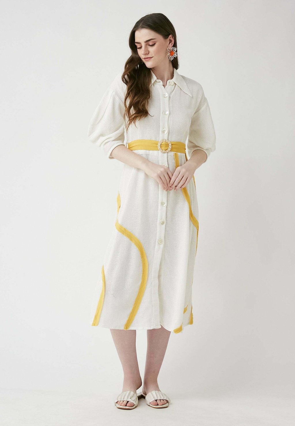 Платье-рубашка Be Sunset, белый
Платье-рубашка Be Sunset, белый