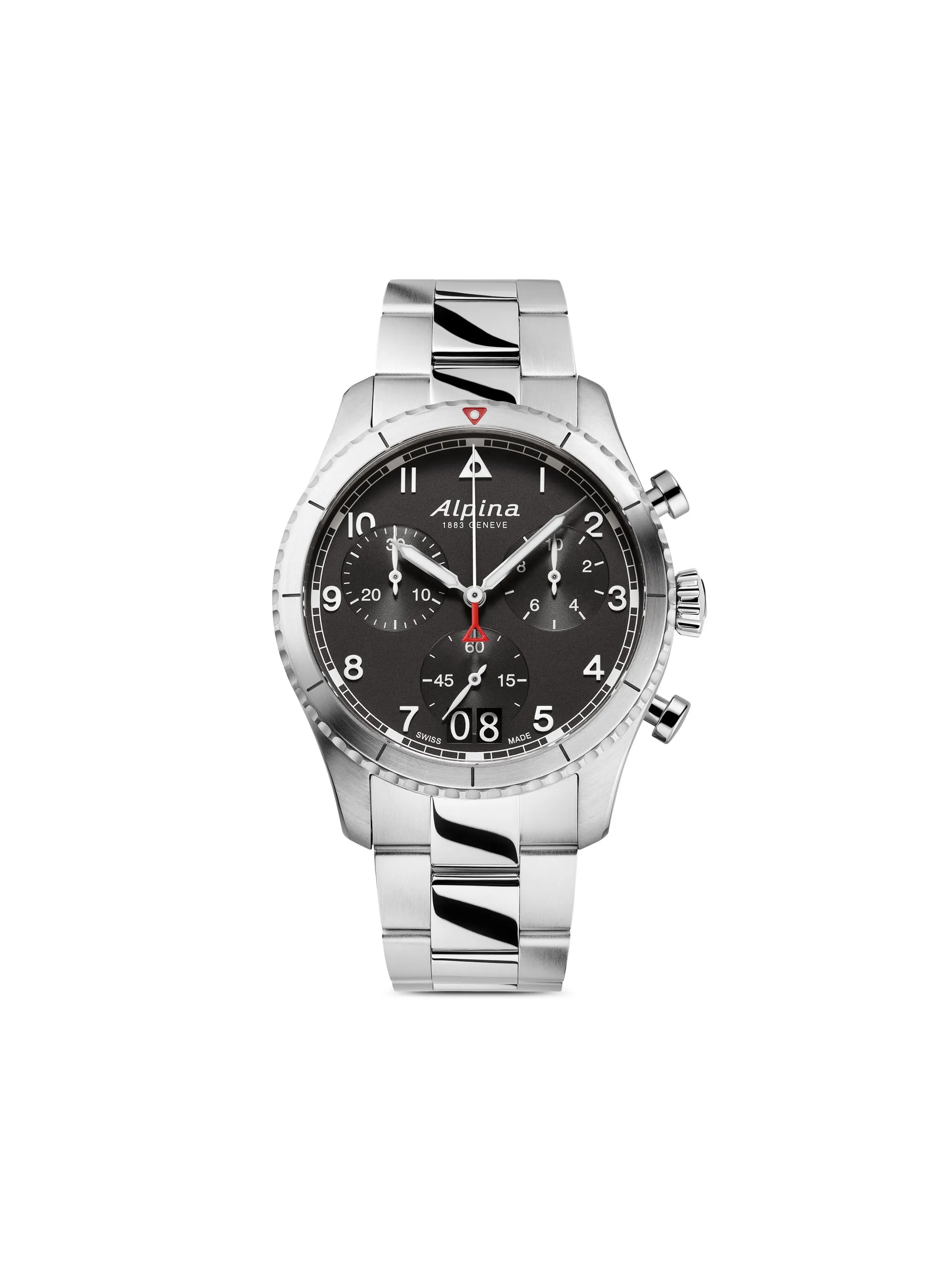 Наручные часы Startimer Pilot Quartz Chronograph Big Date 41 мм Alpina, черный
Наручные часы Startimer Pilot Quartz Chronograph Big Date 41 мм Alpina, черный