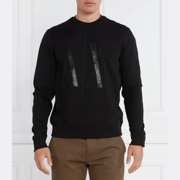 Толстовка обычного кроя Armani Exchange, черный
Толстовка обычного кроя Armani Exchange, черный