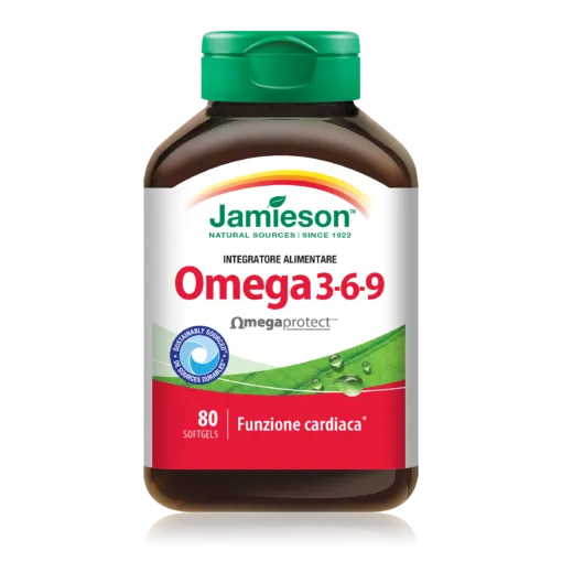 Jamieson Omega 3-6-9 80 мягких таблеток для сердечной функции
Jamieson Omega 3-6-9 80 мягких таблеток для сердечной функции