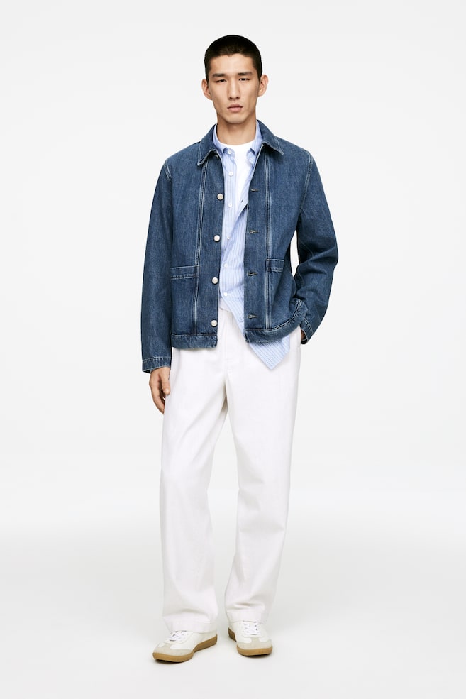 Джинсовая рубашка Arket, синий
Джинсовая рубашка Arket, синий