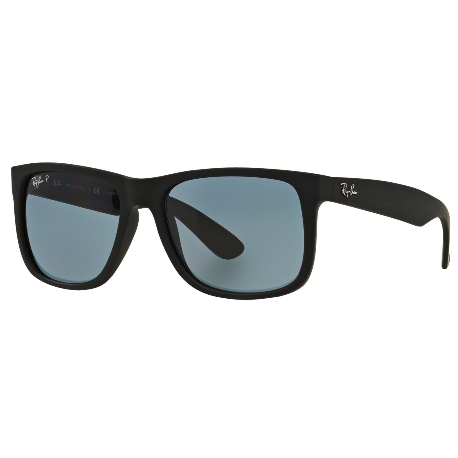 Ray-Ban RB4165 Justin Поляризованные солнцезащитные очки Wayfarer, черные/синие 
Ray-Ban RB4165 Justin Поляризованные солнцезащитные очки Wayfarer, черные/синие