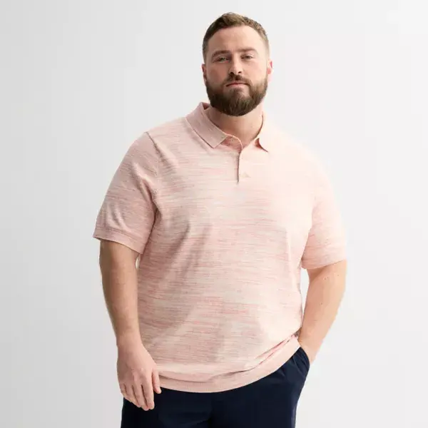 Свитер-Поло с короткими рукавами для больших и высоких Sonoma Goods For Life, цвет coral spacedye
Свитер-Поло с короткими рукавами для больших и высоких Sonoma Goods For Life, цвет coral spacedye