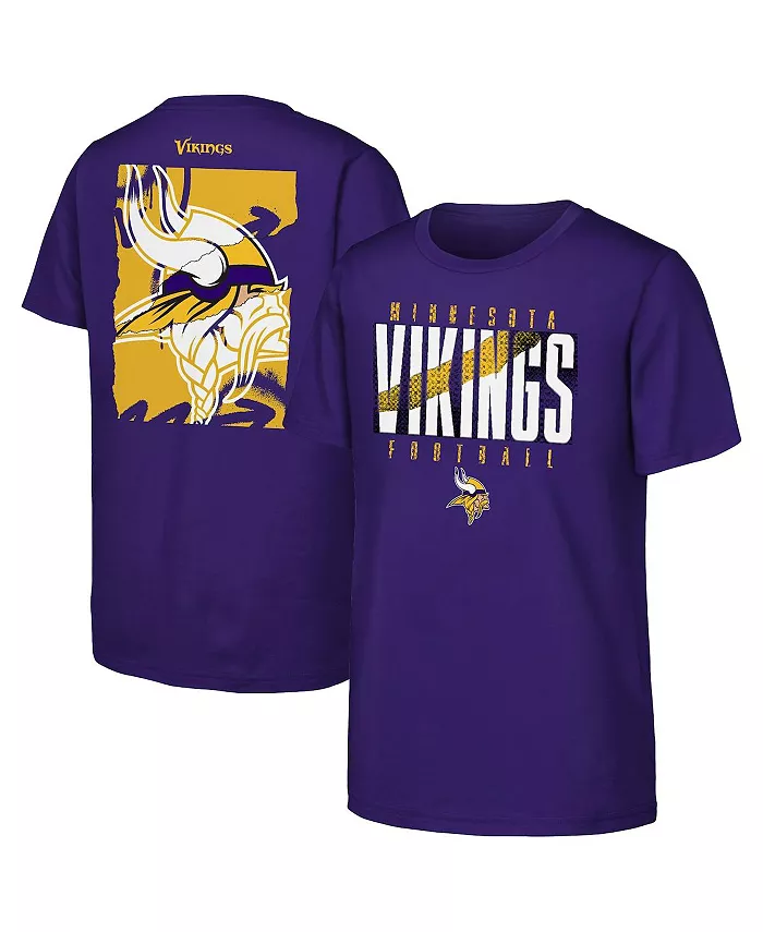 Футболка с принтом «Большие мальчики и девочки» с фиолетовым принтом Minnesota Vikings Outerstuff
Футболка с принтом «Большие мальчики и девочки» с фиолетовым принтом Minnesota Vikings Outerstuff