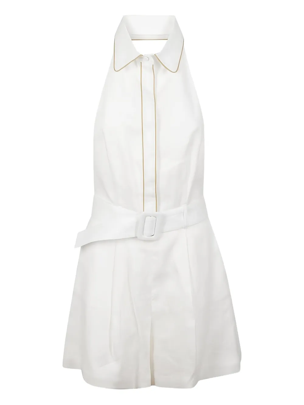 Комбинезон с лямкой через шею и поясом mvp wardrobe, белый
Комбинезон с лямкой через шею и поясом mvp wardrobe, белый