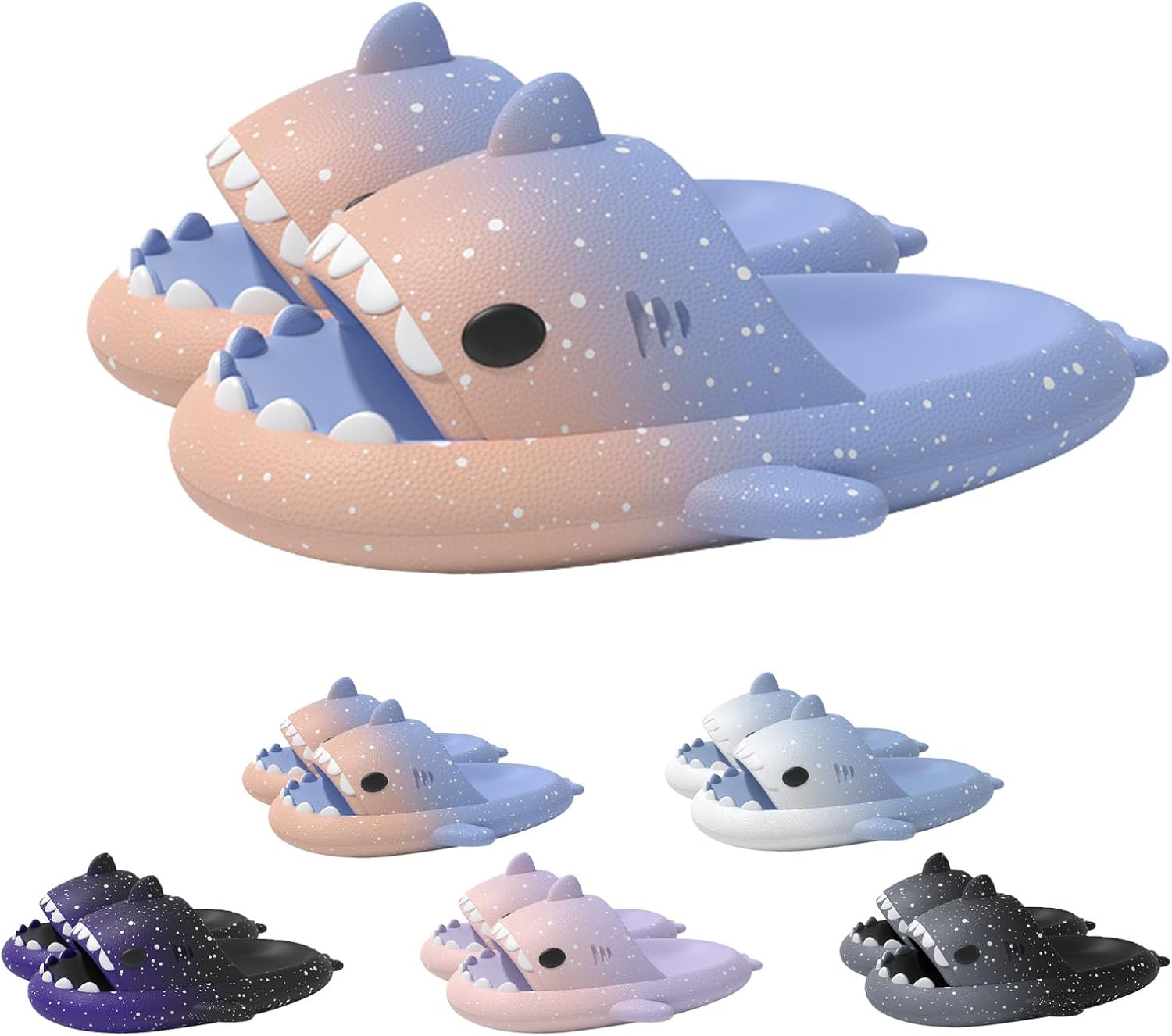 Тапочки Zureto Spotted Starlight Shark, новые тапочки Starry Sky с акулой, новые унисекс тапочки Cloud Shark, светло-голубой
Тапочки Zureto Spotted Starlight Shark, новые тапочки Starry Sky с акулой, новые унисекс тапочки Cloud Shark, светло-голубой