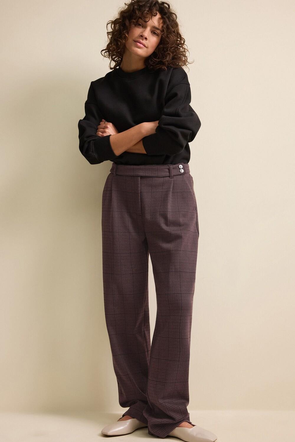 Брюки бочонки с понте Next, коричневый
Брюки бочонки с понте Next, коричневый