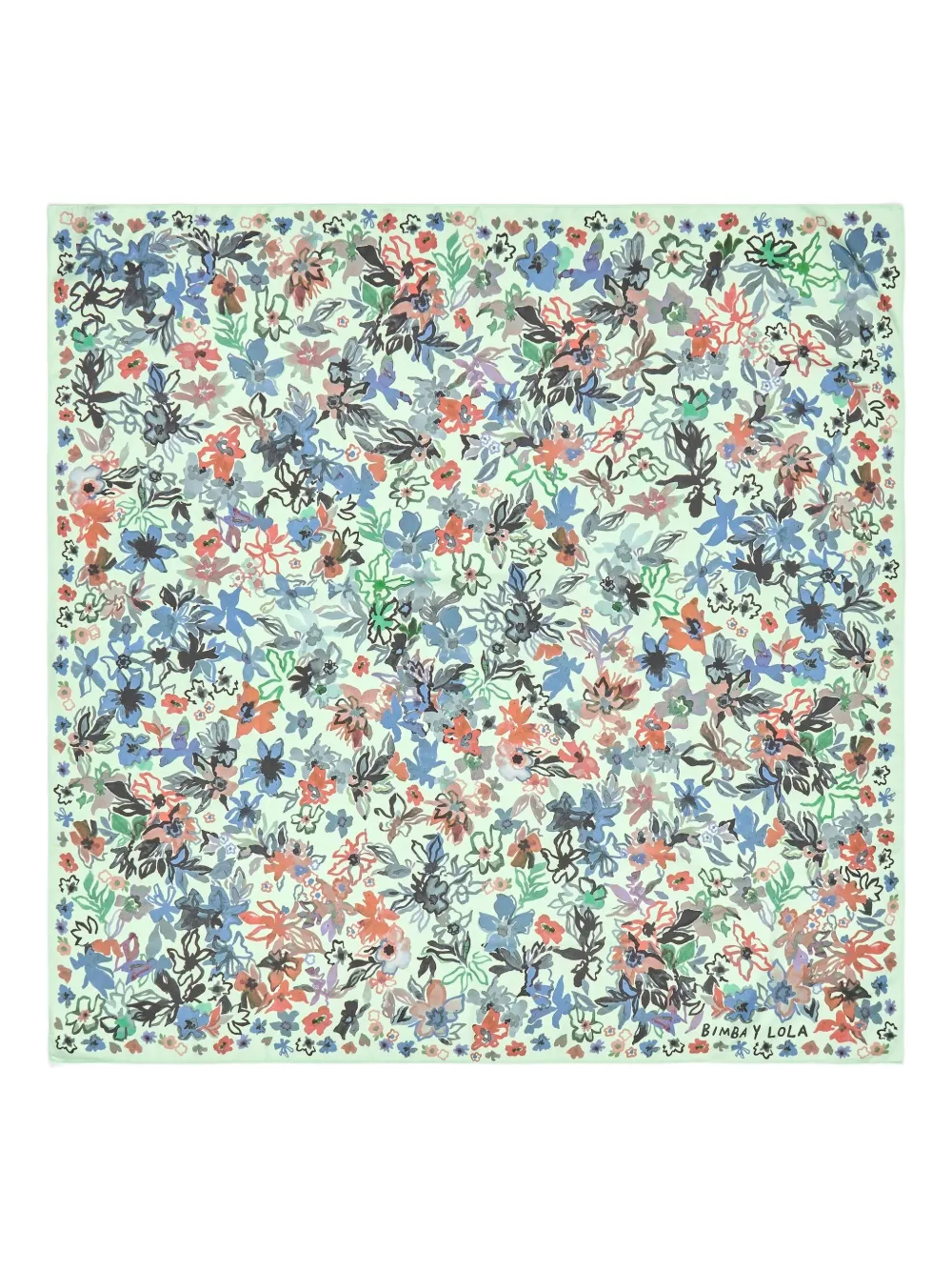 Платок с цветочным принтом Bimba Y Lola, зеленый
Платок с цветочным принтом Bimba Y Lola, зеленый