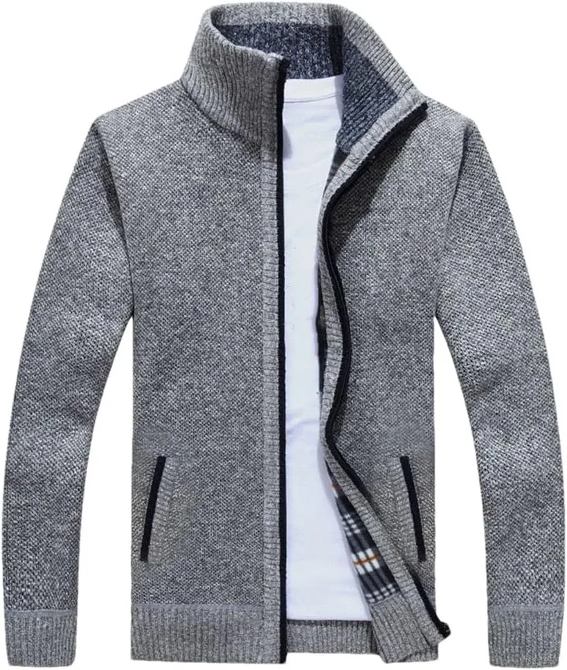 Мужской кардиган на молнии Slim Fit
Мужской кардиган на молнии Slim Fit