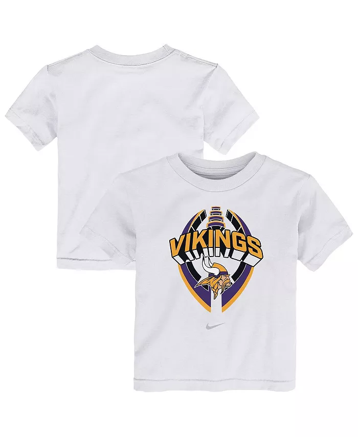 Белая футболка Minnesota Vikings Icon Legend для малышей Nike
Белая футболка Minnesota Vikings Icon Legend для малышей Nike