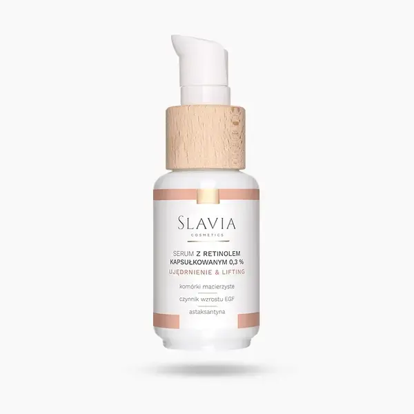 Инкапсулированная сыворотка с ретинолом, 30 мл Slavia Cosmetics
Инкапсулированная сыворотка с ретинолом, 30 мл Slavia Cosmetics