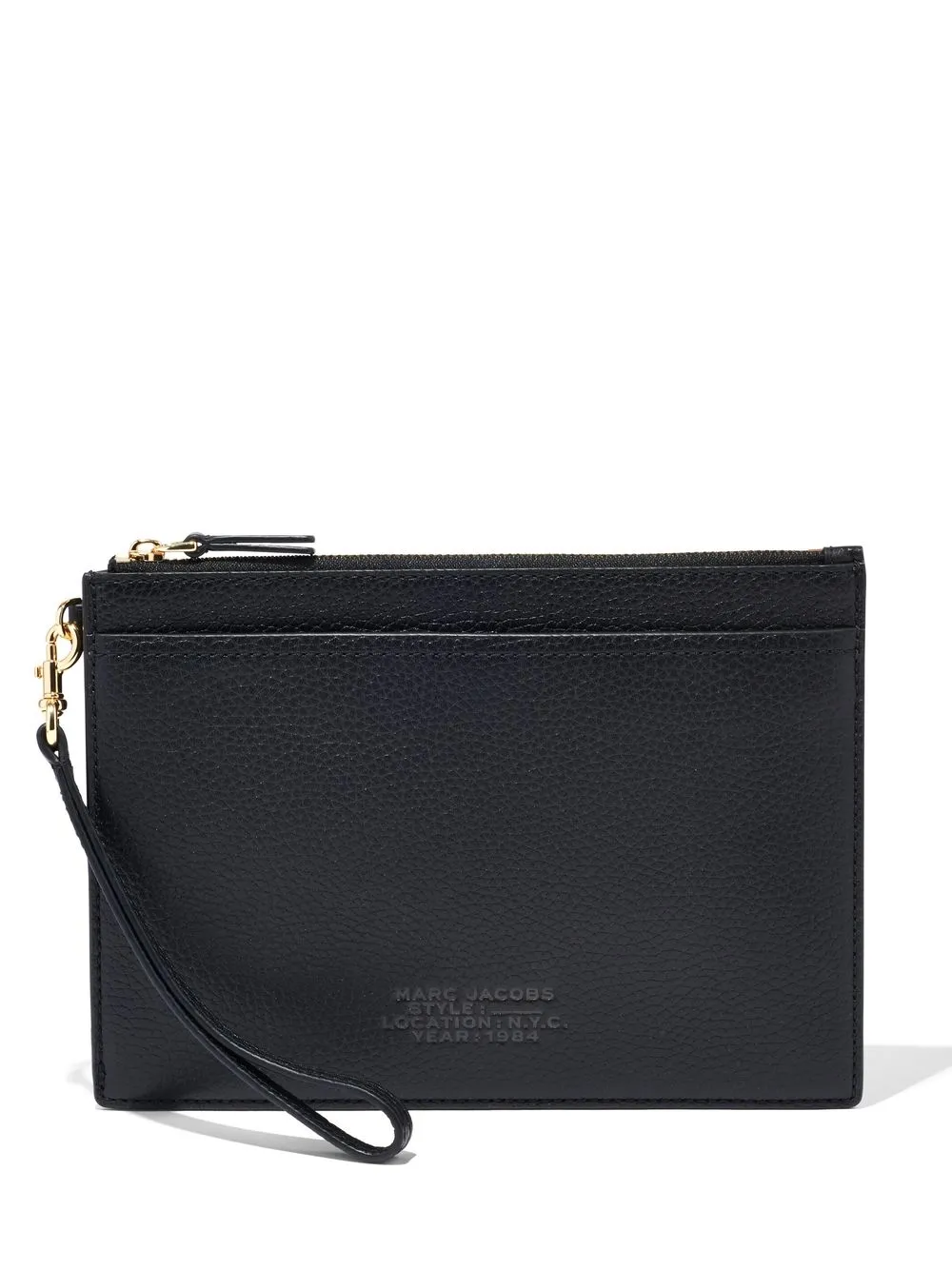 Маленький кошелек The Wristlet MARC JACOBS, черный 
Маленький кошелек The Wristlet MARC JACOBS, черный