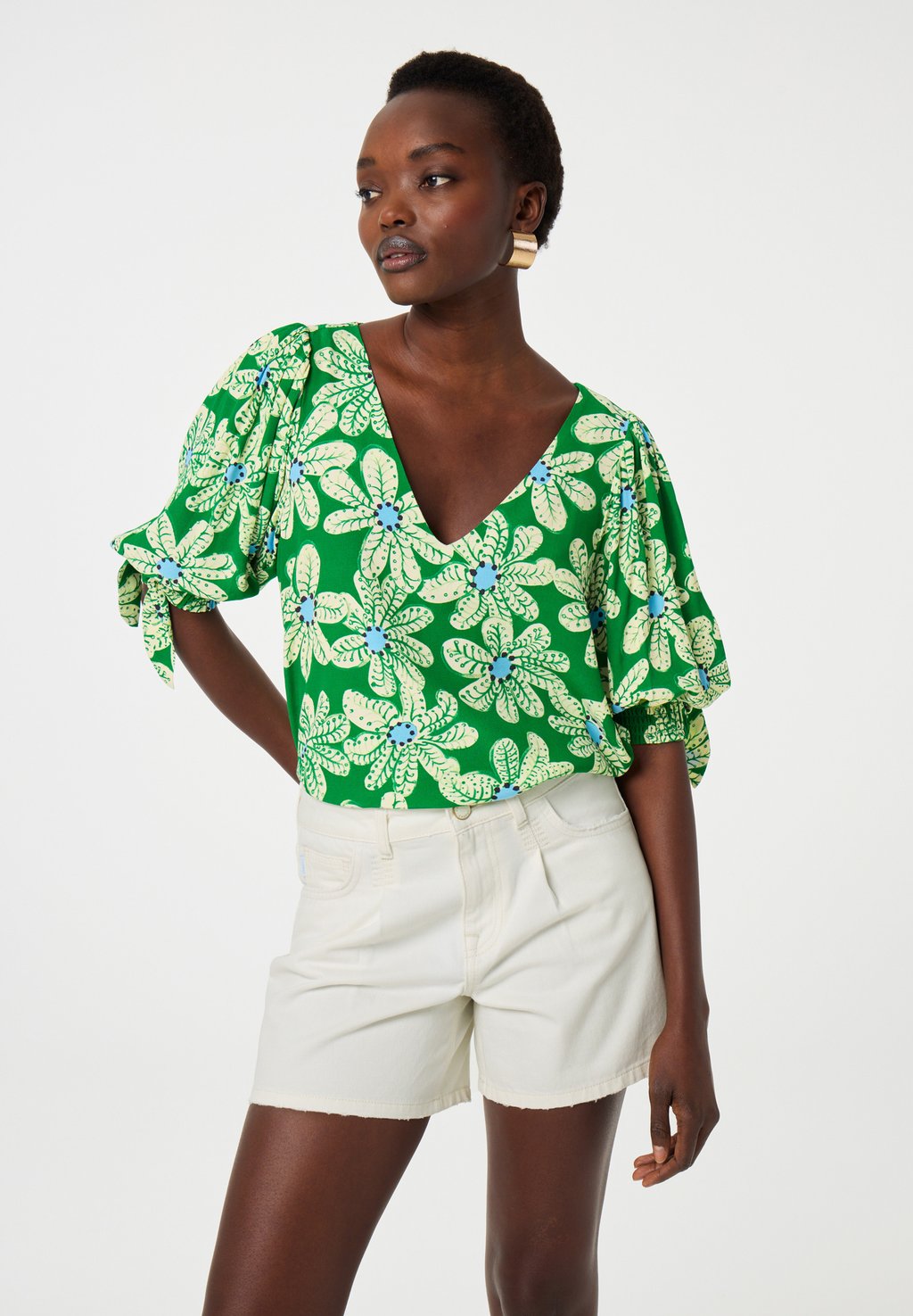 Футболка с принтом Blouse Fabienne Chapot, зеленый
Футболка с принтом Blouse Fabienne Chapot, зеленый