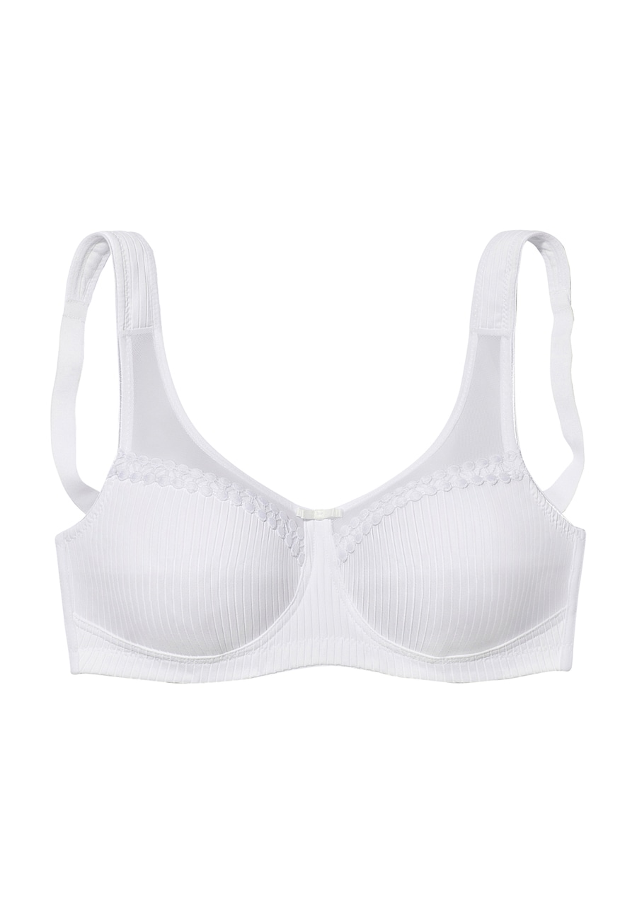 Бюстгальтер-футболка LASCANA, белый
Бюстгальтер-футболка LASCANA, белый