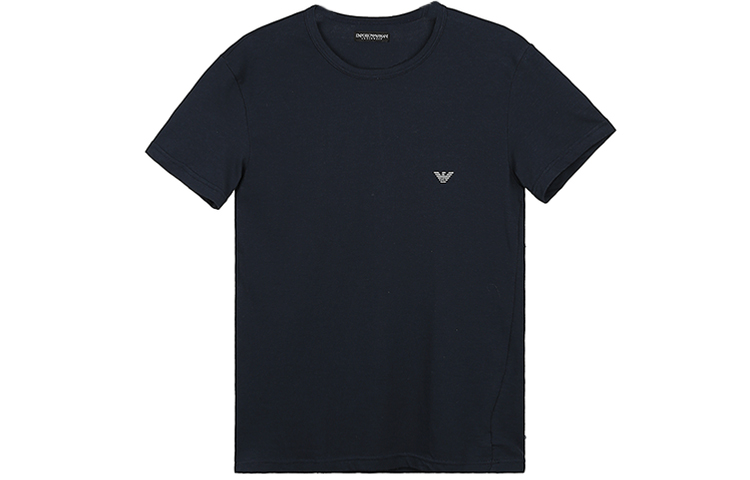 Пижамная блуза с принтом логотипа EMPORIO ARMANI, темно-синяя
Пижамная блуза с принтом логотипа EMPORIO ARMANI, темно-синяя