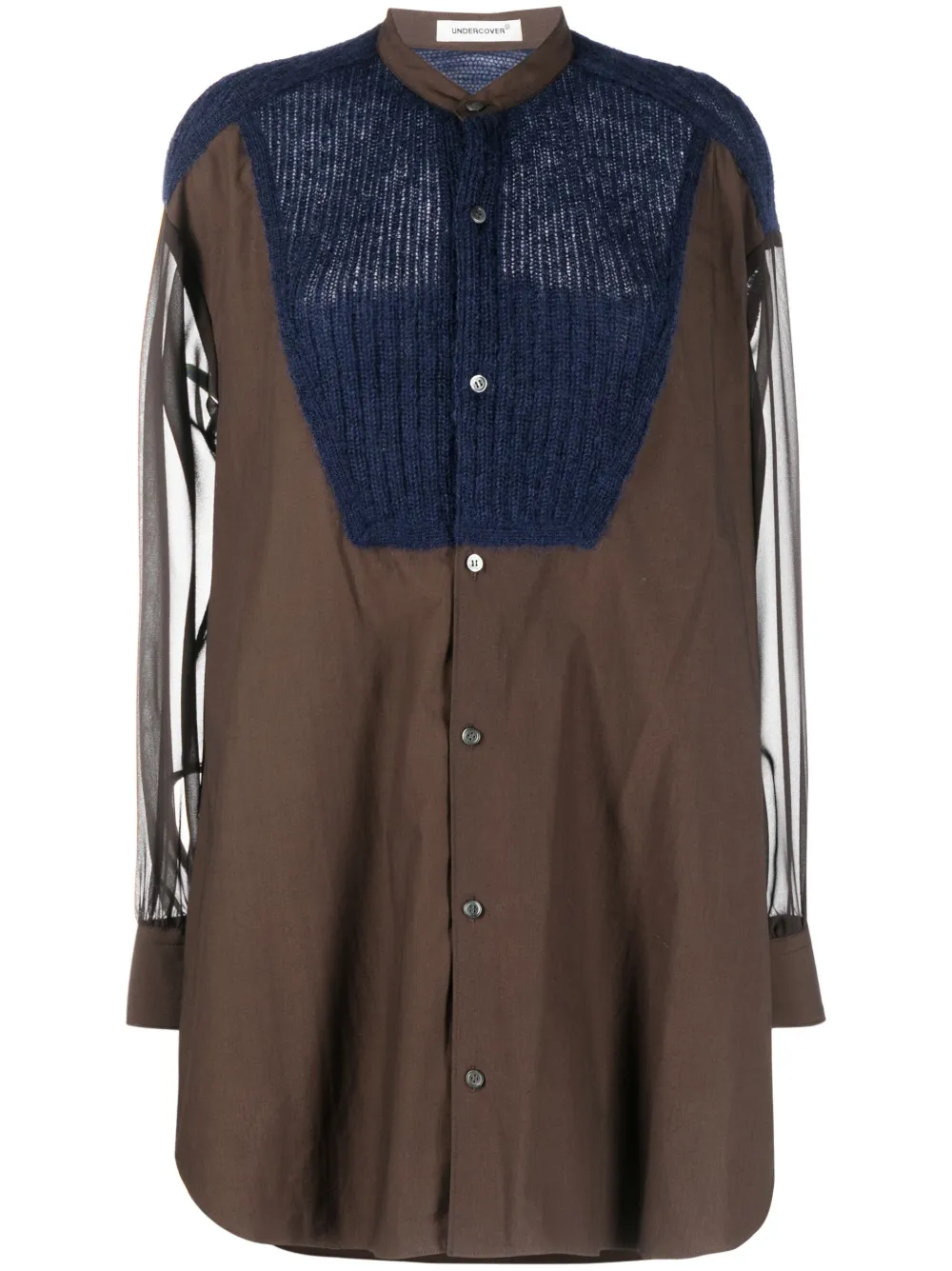 Рубашка с длинными рукавами Undercover, коричневый
Рубашка с длинными рукавами Undercover, коричневый