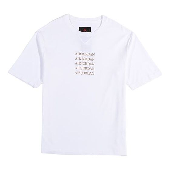 Футболка с вышитым логотипом для спорта и отдыха, повседневные, спортивные, с круглым вырезом, с коротким рукавом, Air Jordan, белый
Футболка с вышитым логотипом для спорта и отдыха, повседневные, спортивные, с круглым вырезом, с коротким рукавом, Air Jordan, белый