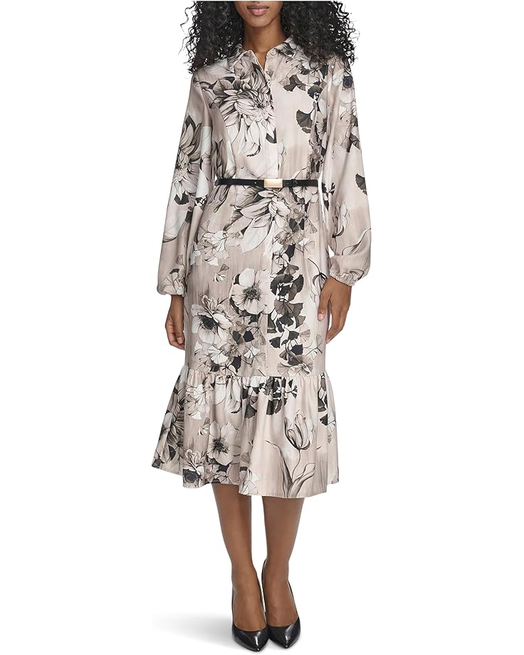 Женское платье Calvin Klein Long Sleeve Dot Crepe Belted Bubble Hem Midi, Khaki Multi
Женское платье Calvin Klein Long Sleeve Dot Crepe Belted Bubble Hem Midi, Khaki Multi