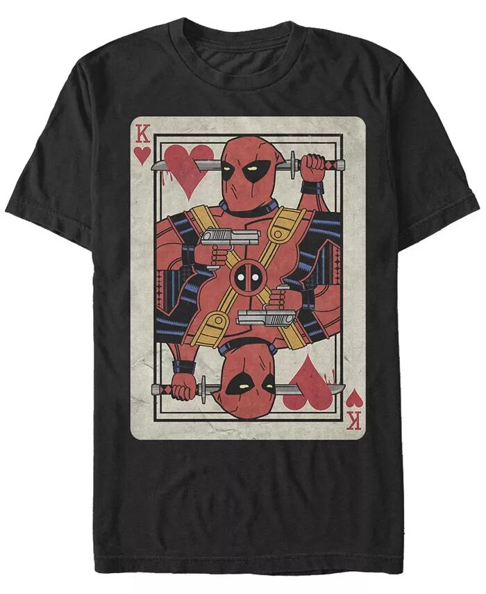 Мужская футболка Deadpool King с коротким рукавом и круглым вырезом Fifth Sun, черный
Мужская футболка Deadpool King с коротким рукавом и круглым вырезом Fifth Sun, черный