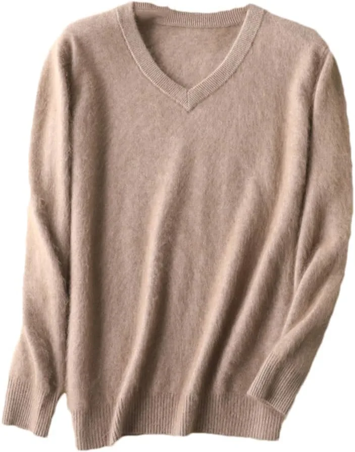 Мужской свитер с V-образным вырезом, классический вязаный пуловер Suvoiier
Мужской свитер с V-образным вырезом, классический вязаный пуловер Suvoiier