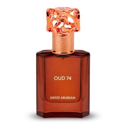 Swiss Arabian Oud 74 Luxury Products From Dubai Стойкий и вызывающий привыкание персональный аромат-спрей EDP 1,7 унции
Swiss Arabian Oud 74 Luxury Products From Dubai Стойкий и вызывающий привыкание персональный аромат-спрей EDP 1,7 унции