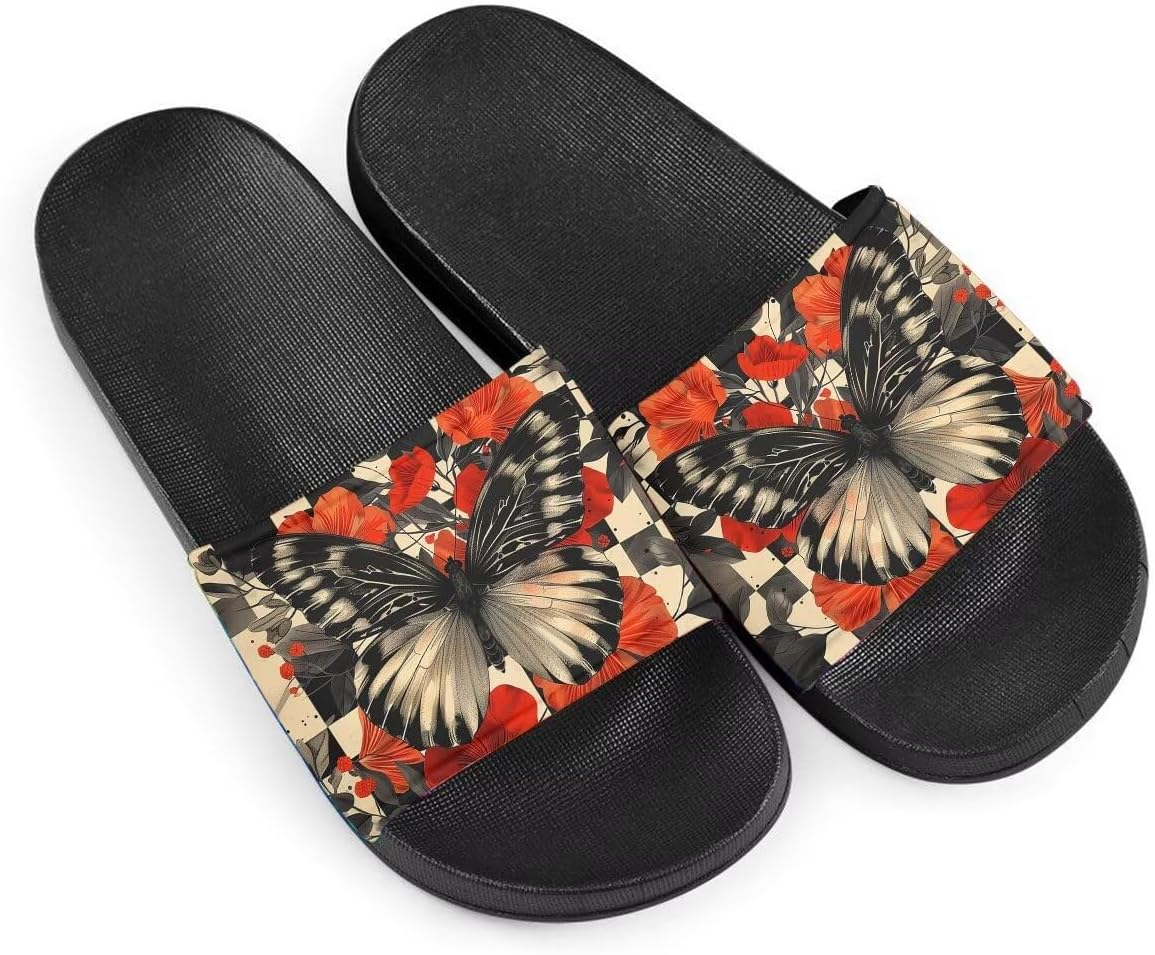 Женские сандалии Удобные легкие летние сандалии Нескользящие шлепанцы с узором бабочки Для пляжа, отеля, дома и улицы Getelinseng, красный
Женские сандалии Удобные легкие летние сандалии Нескользящие шлепанцы с узором бабочки Для пляжа, отеля, дома и улицы Getelinseng, красный