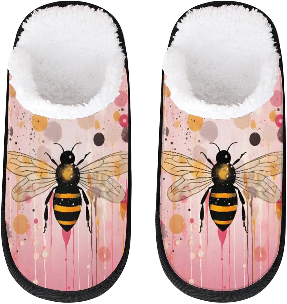 Тапочки Gublec для женщин и мужчин, уютные с нескользящей подошвой, для дома, теплые плюшевые тапочки для дома, спальни и путешествий, Creative Bee
Тапочки Gublec для женщин и мужчин, уютные с нескользящей подошвой, для дома, теплые плюшевые тапочки для дома, спальни и путешествий, Creative Bee