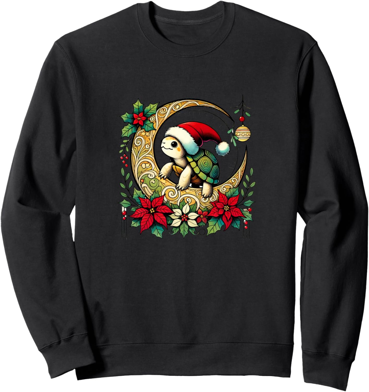 Рождественская толстовка с изображением черепахи в шапке Санты в стиле модерн Vintage Turtle Lovers Snugg, черный
Рождественская толстовка с изображением черепахи в шапке Санты в стиле модерн Vintage Turtle Lovers Snugg, черный