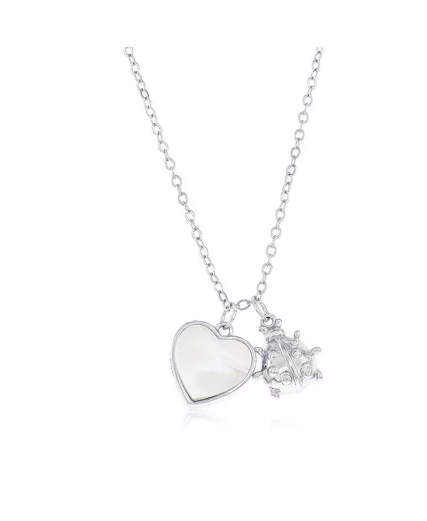 Серебряное ожерелье с фианитами в форме сердца и божьей коровки Caribbean Treasures, silver
Серебряное ожерелье с фианитами в форме сердца и божьей коровки Caribbean Treasures, silver