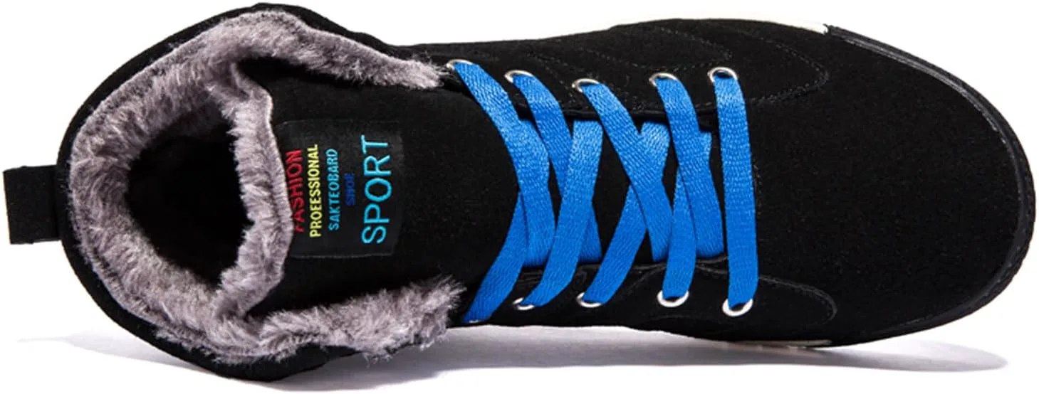 Мужские кожаные зимние ботинки CERYTHRINA с водонепроницаемой подкладкой из меха, шнуровкой, кроссовки на щиколотке, высокие зимние туфли, черный
Мужские кожаные зимние ботинки CERYTHRINA с водонепроницаемой подкладкой из меха, шнуровкой, кроссовки на щиколотке, высокие зимние туфли, черный